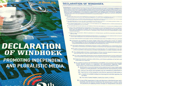 #WHK25:  A declaration that still packs a punch for a free press