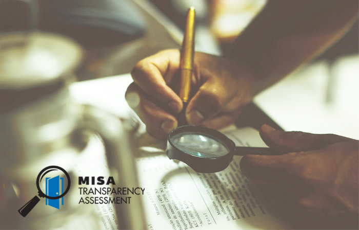 MISA launches its 2017 Transparency Assessment