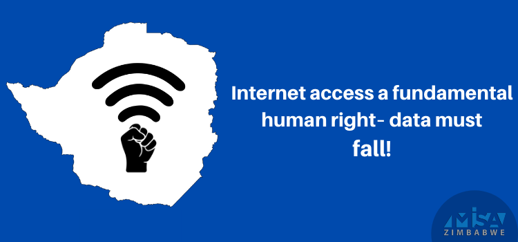 data must fall, internet access right, Zimbabwe