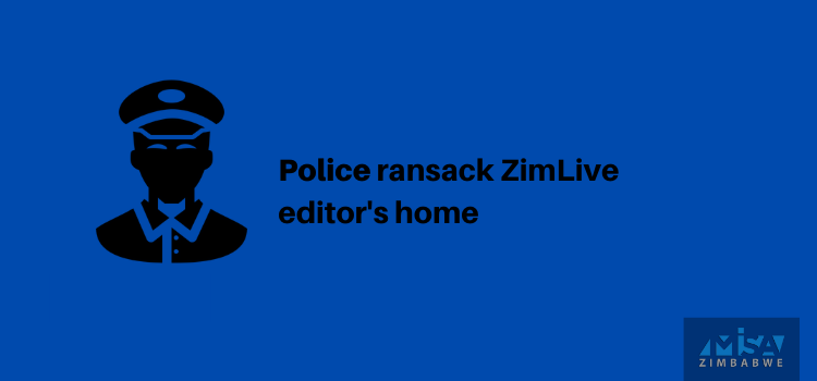 Mduduzi Mathuthu, police raid, Zimbabwe, media violation