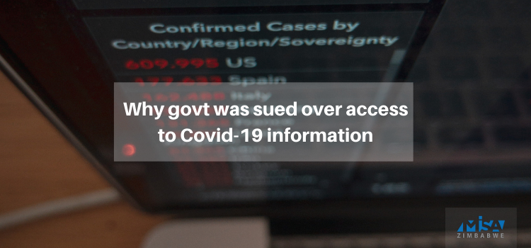 Why govt was sued over access to Covid-19 information