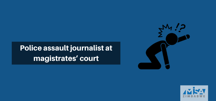Police assault journalist at magistrates’ court