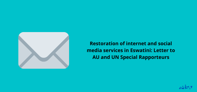 Eswatini, internet services, internet shutdown, digital rights, Special Rapporteur