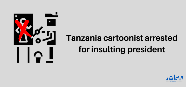 Tanzania cartoonist arrested for insulting president
