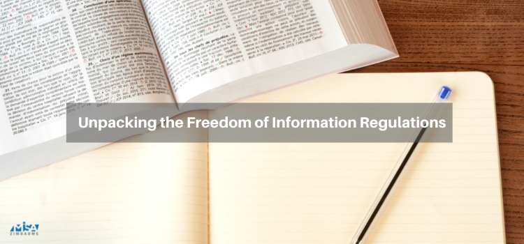 Unpacking the Freedom of Information Regulations
