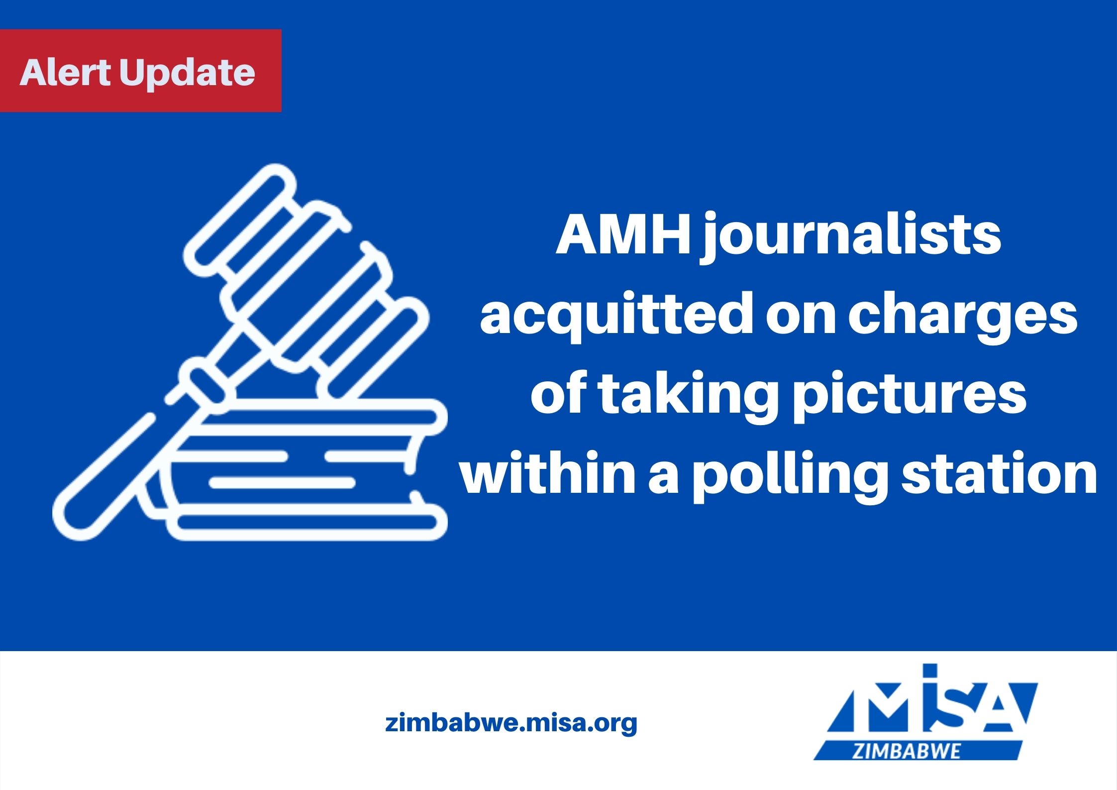 AMH journalists acquitted on charges of taking pictures within a polling station