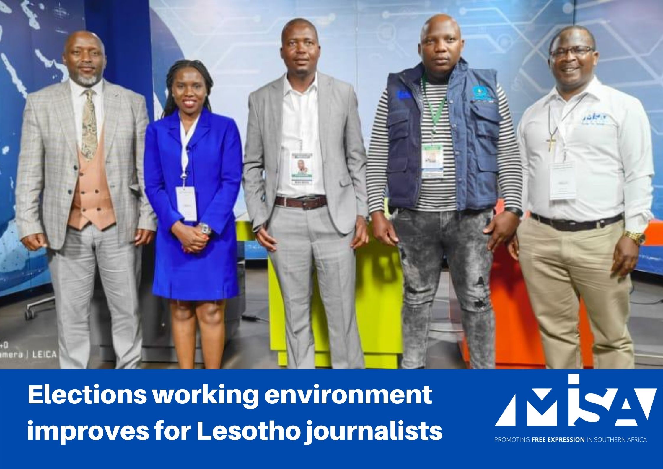 Elections working environment improves for Lesotho journalists