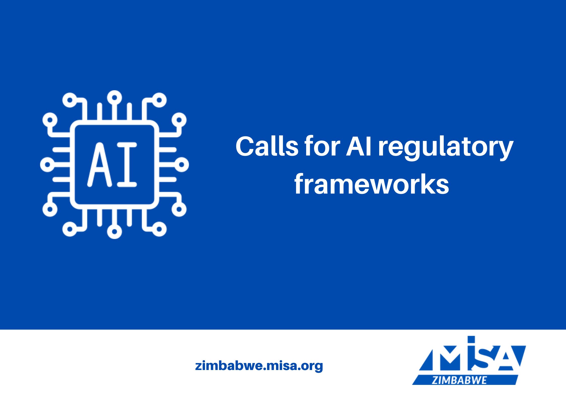 Calls for AI regulatory frameworks 