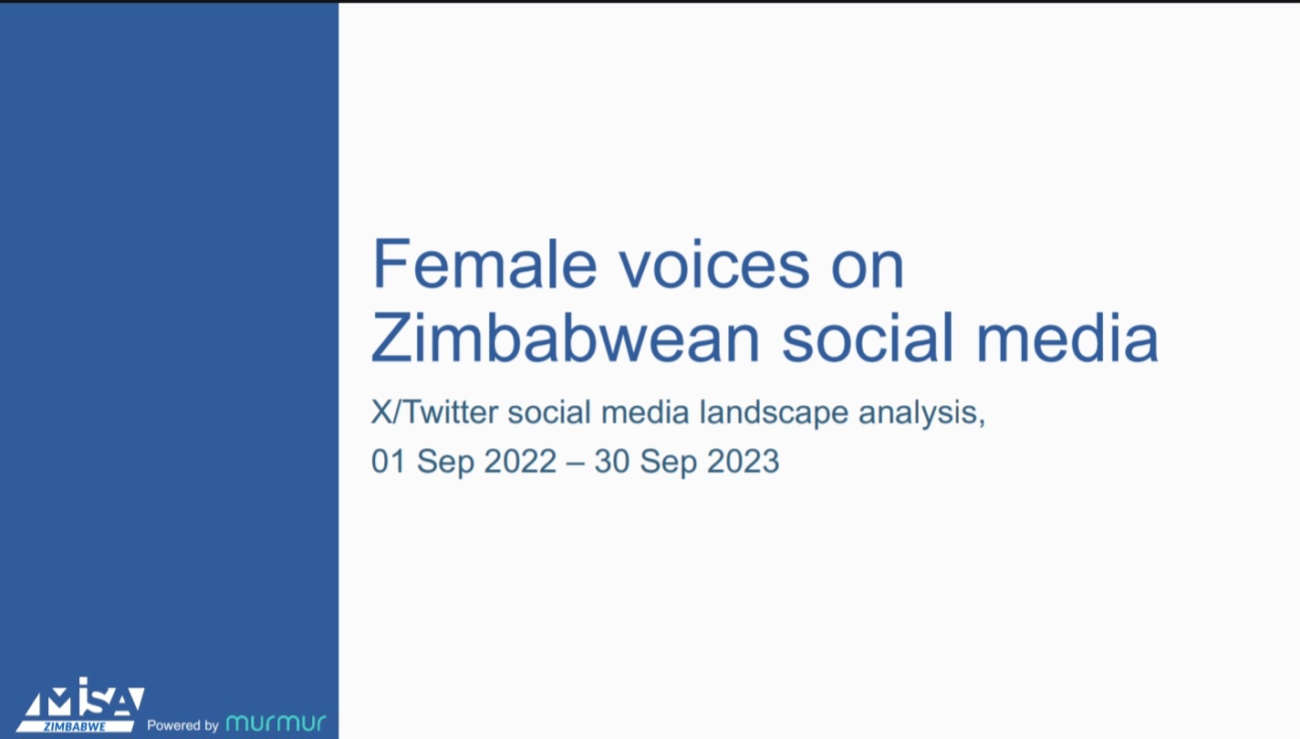 Female voices on Zimbabwean social media