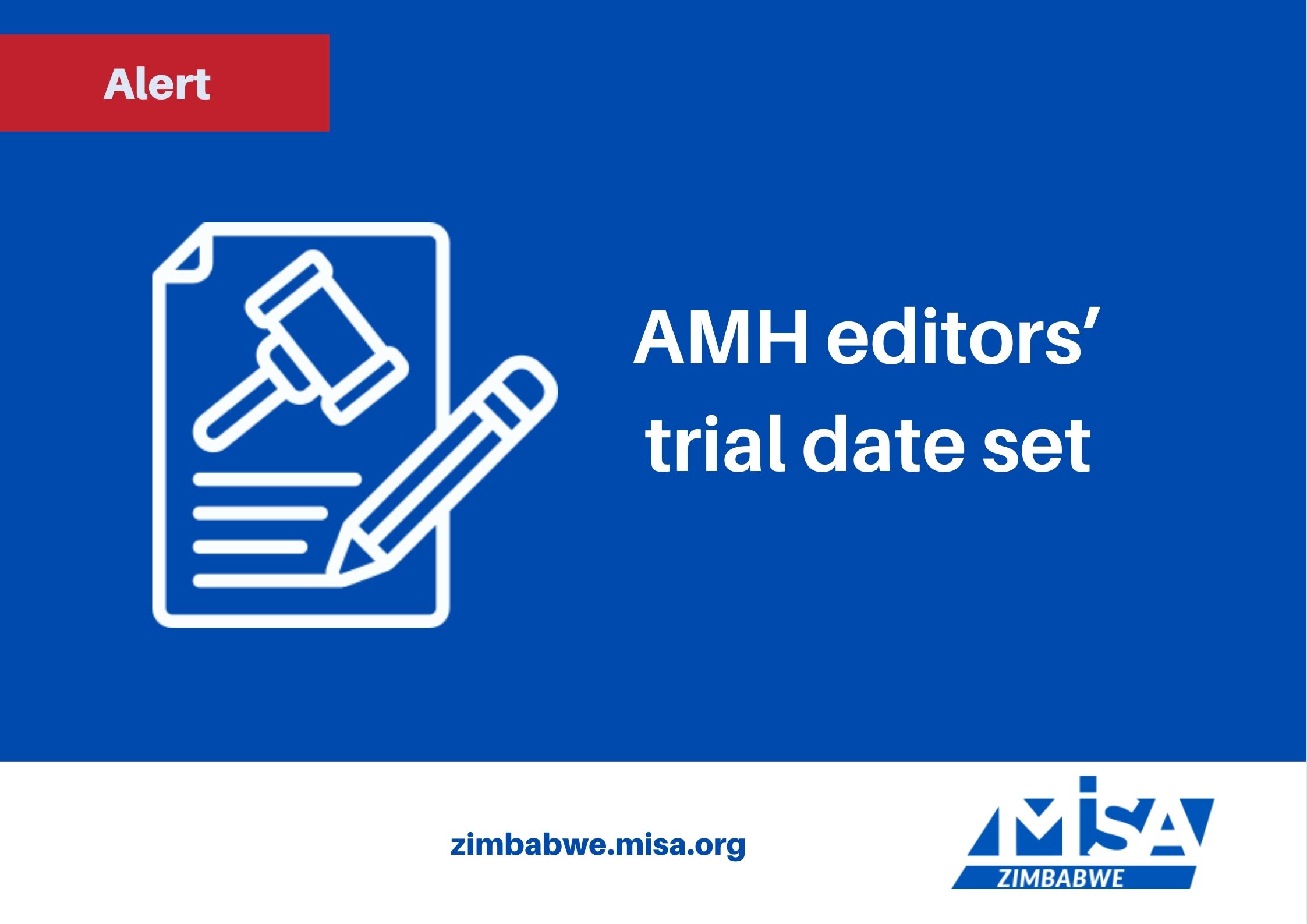 AMH editors’ trial date set