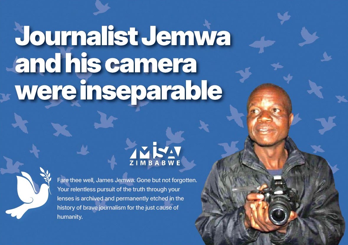 Journalist Jemwa and his camera were inseparable