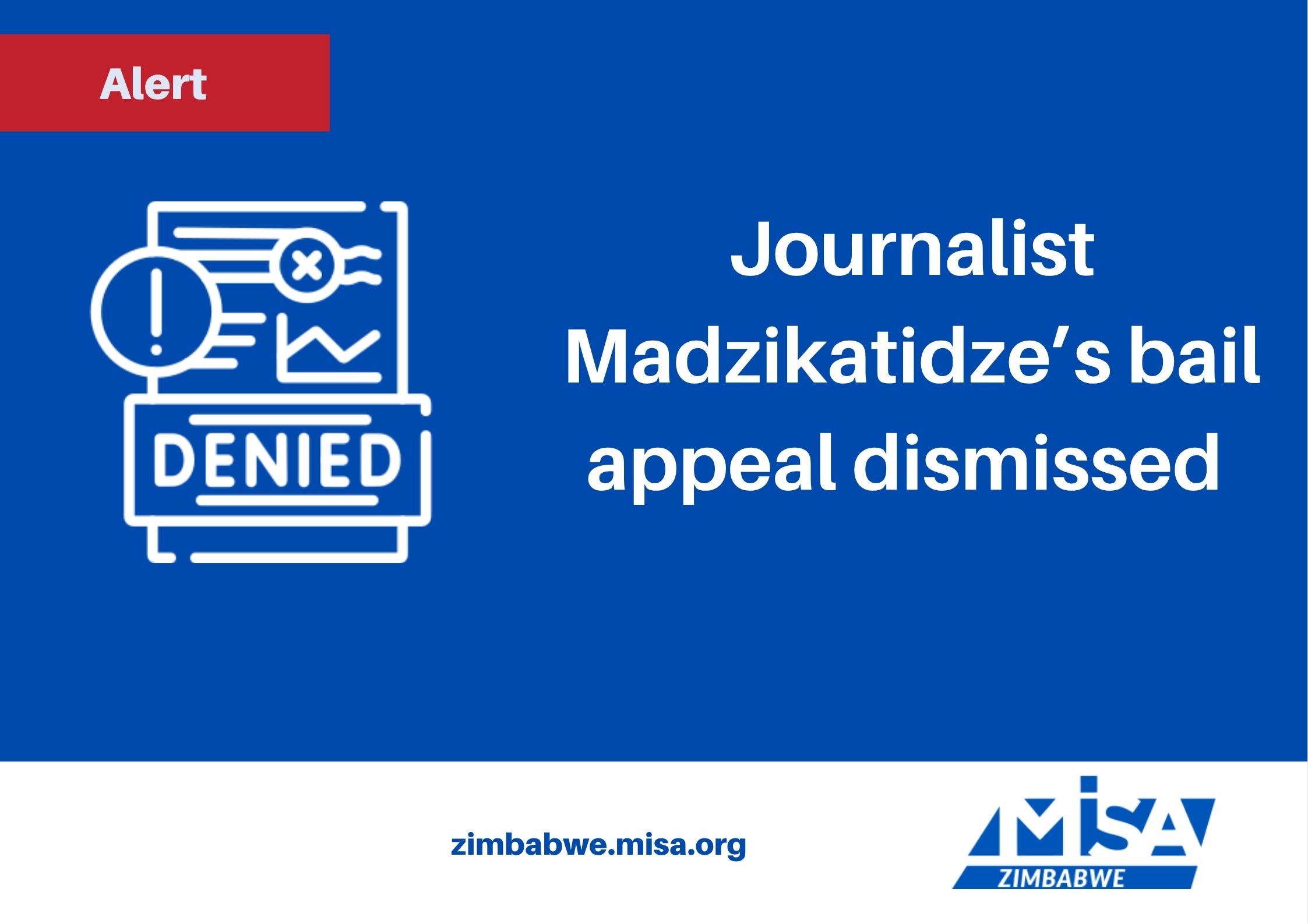 Journalist Madzikatidze’s bail appeal dismissed