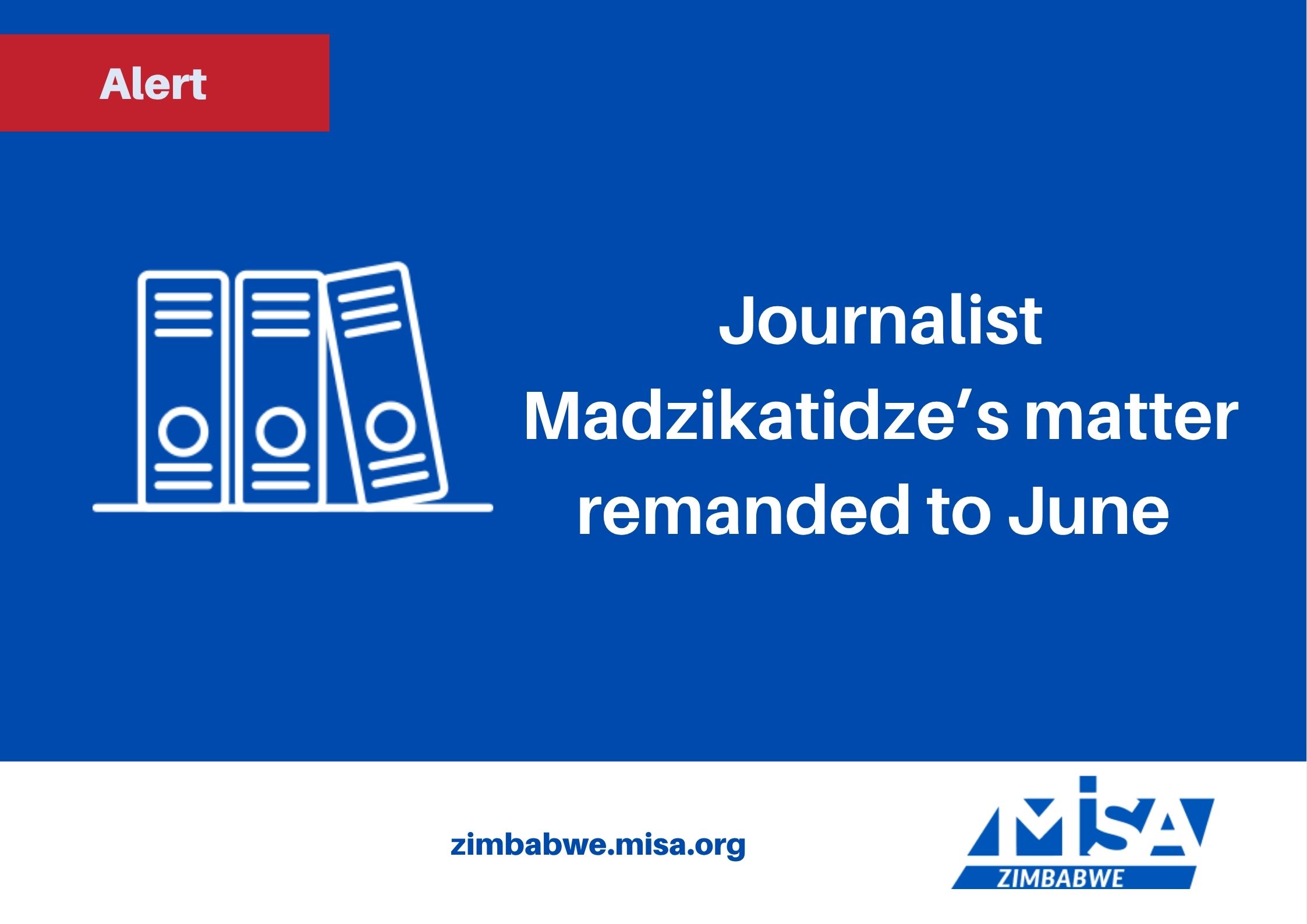 Journalist Madzikatidze’s matter remanded to June