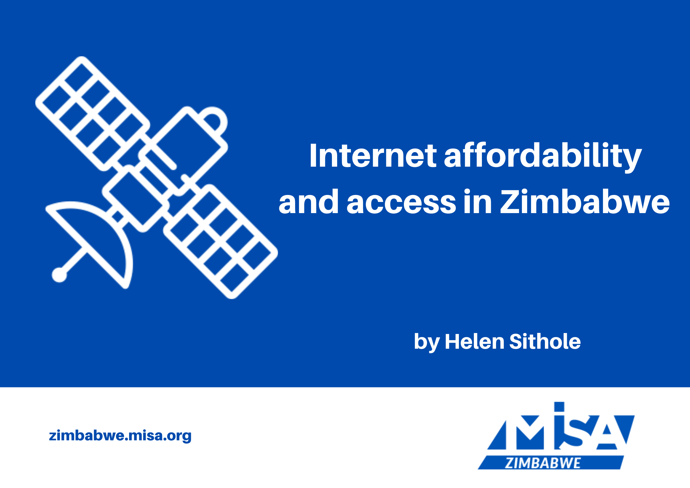 Internet affordability and access in Zimbabwe 